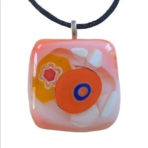 Fused Glass Pendant